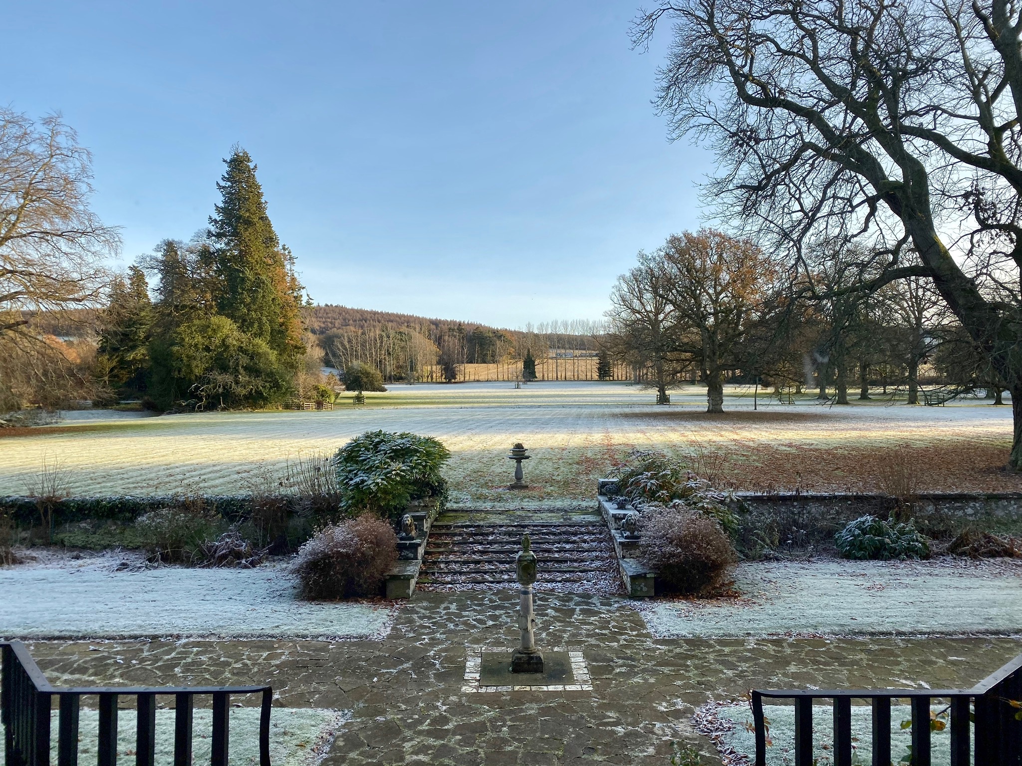 Private loch and parkland Hallyburton Estate Scotland