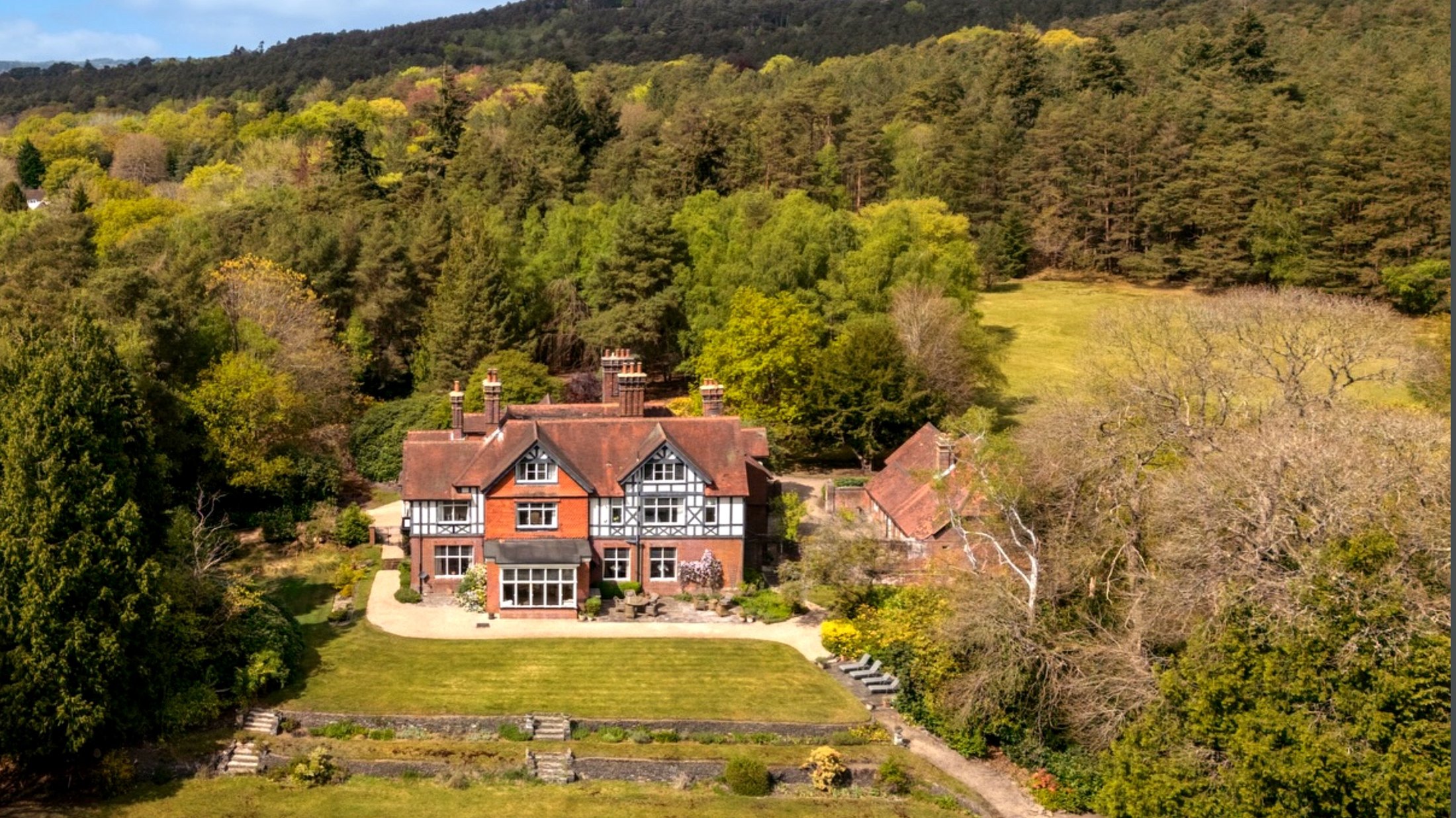 Authentic Victorian Country House & Estate with Extensive Parkland & Woodland