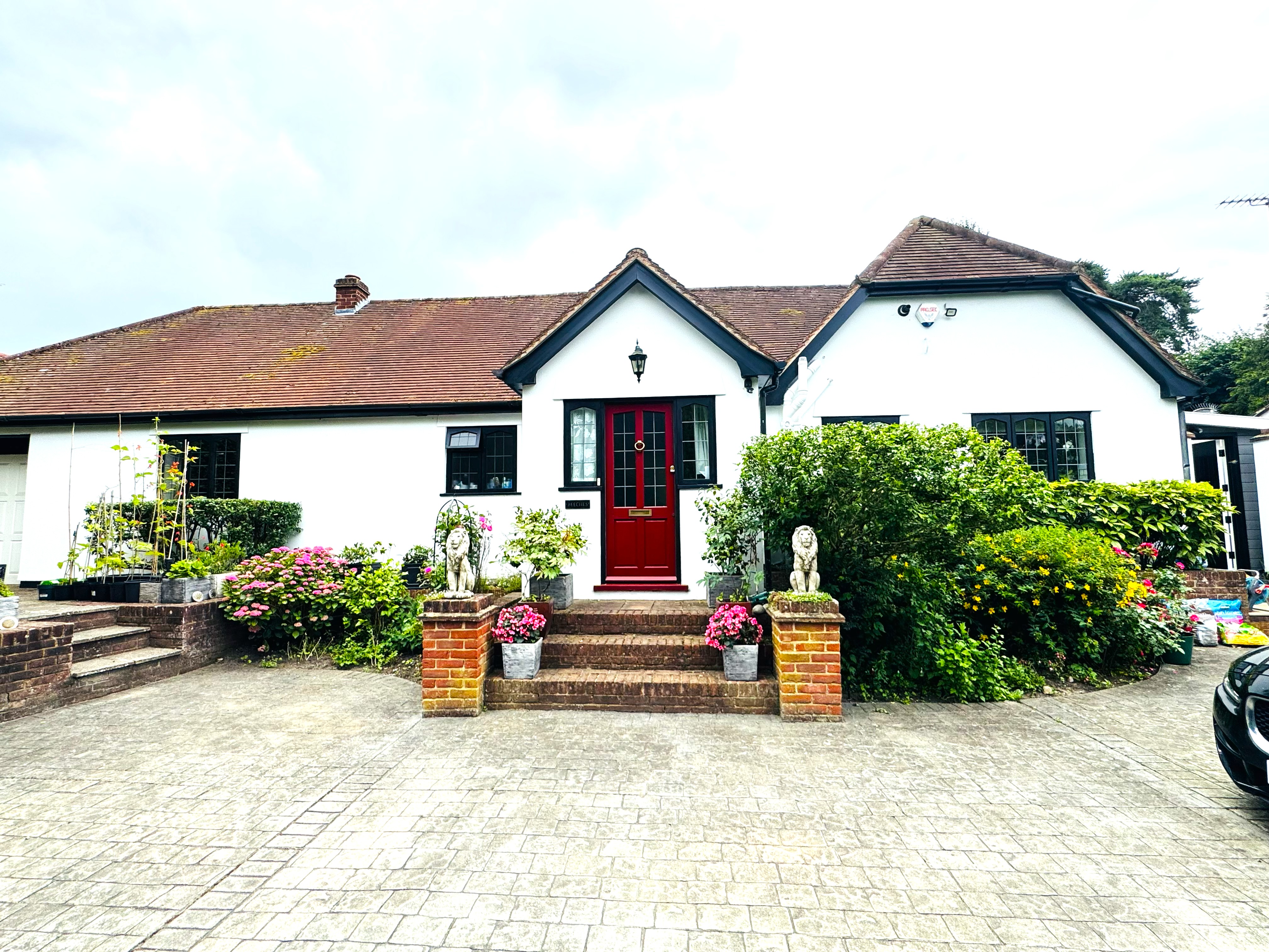 Front of House and Parking Space